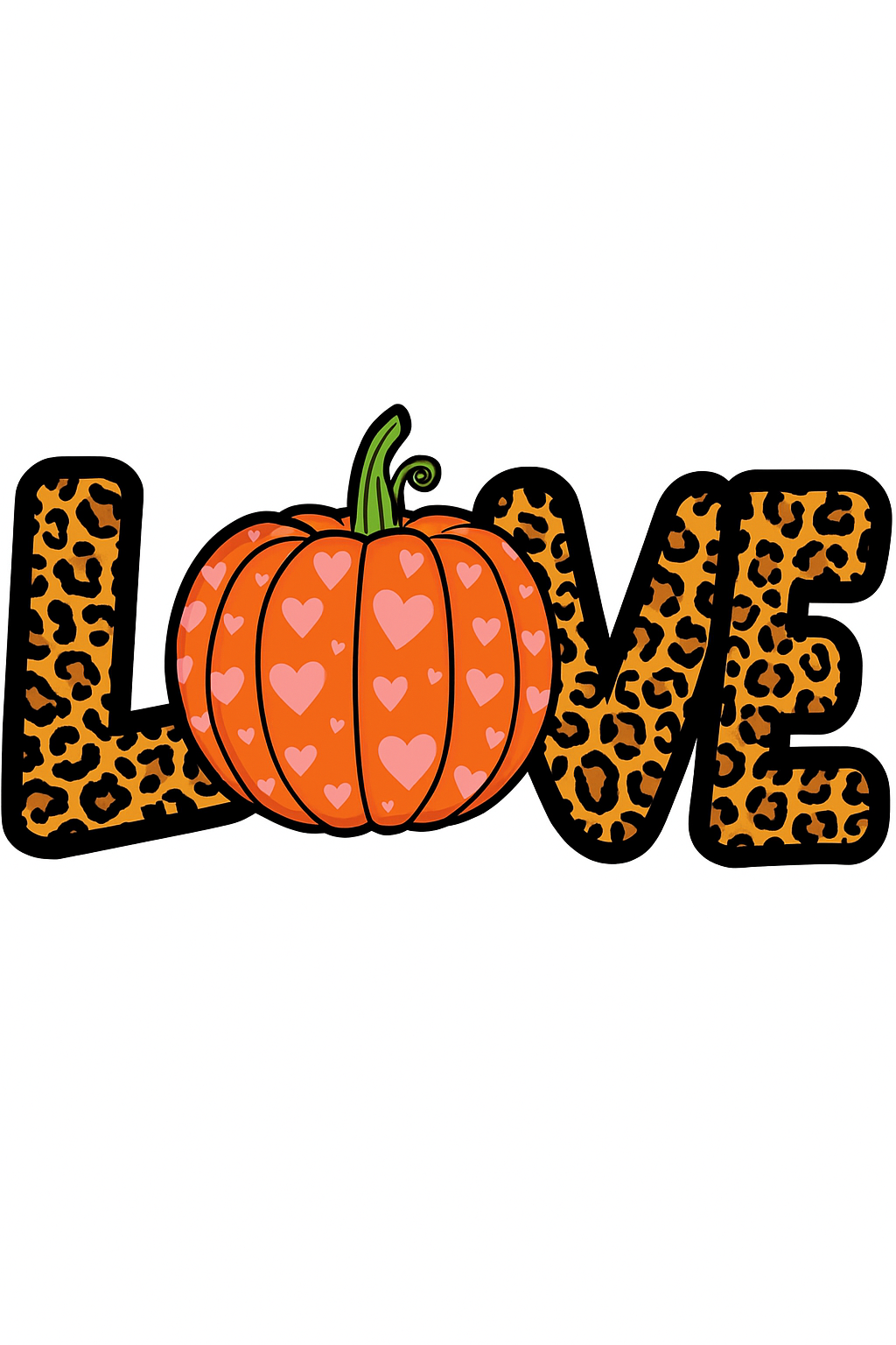 Love with a pumpkin