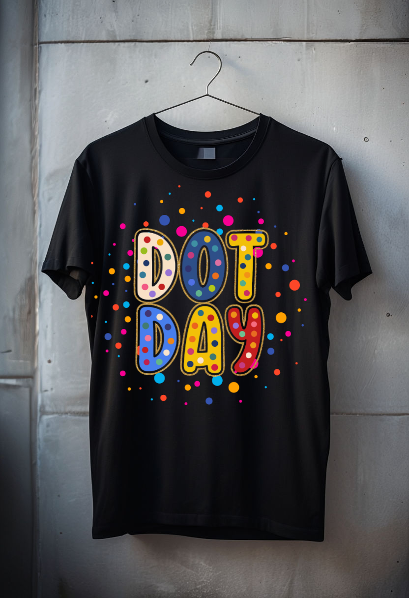 DOT DAY Teacher T shirt