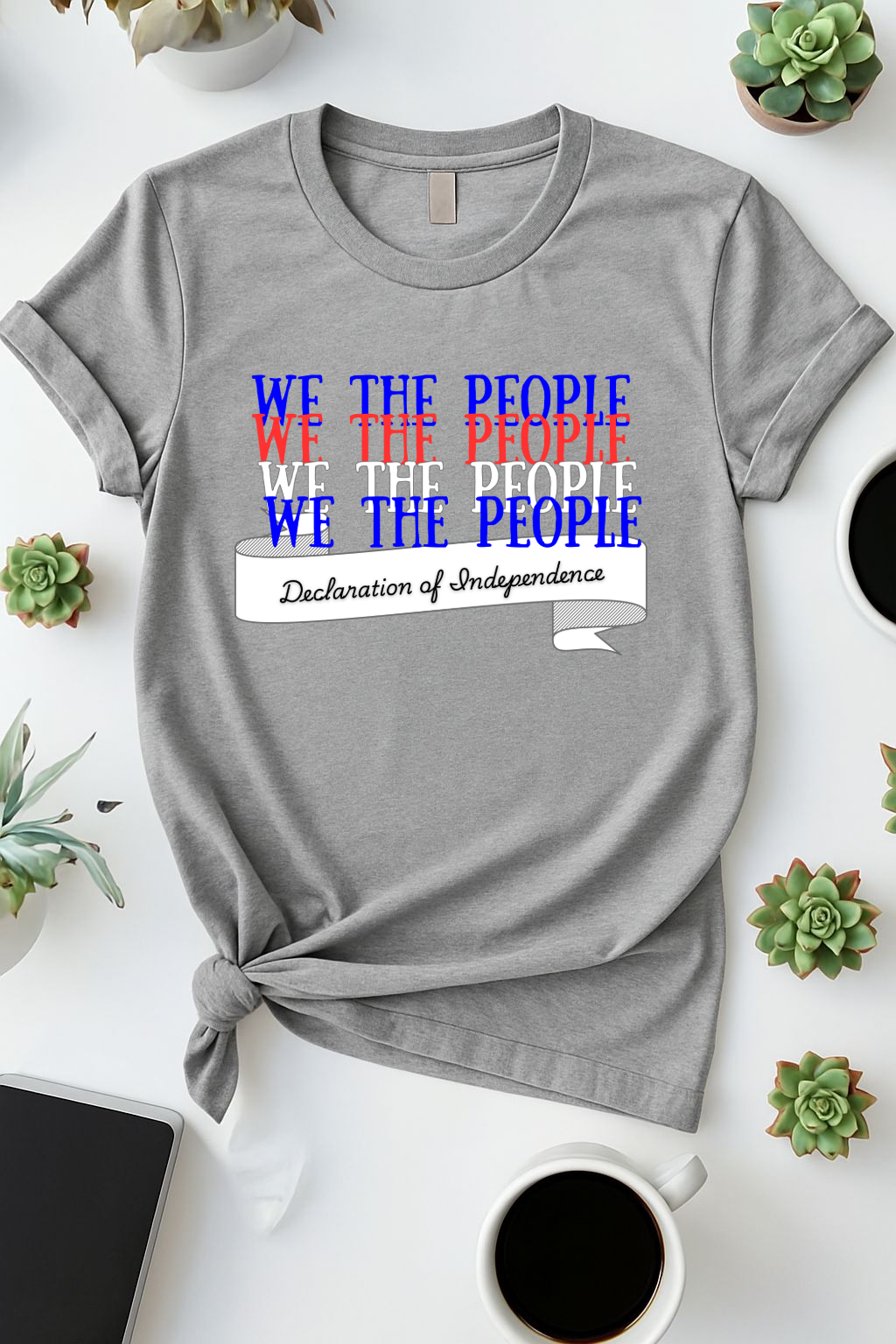 We the People Declaration of Independence History T-shirt