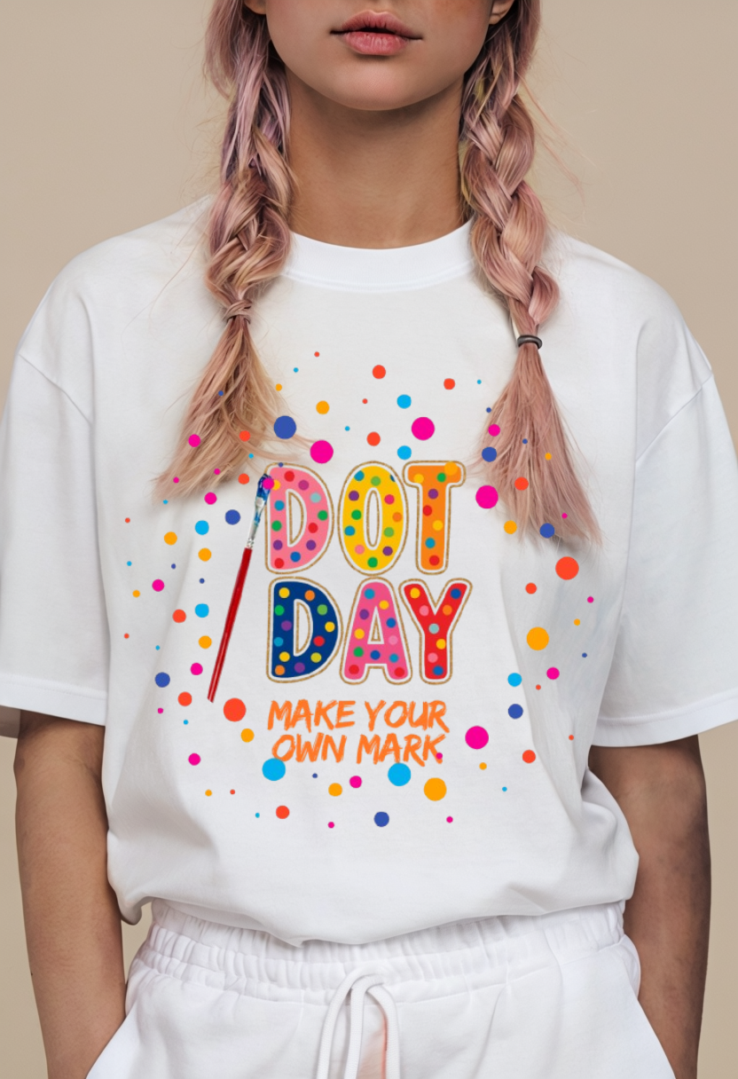 DOT DAY Teacher T shirt