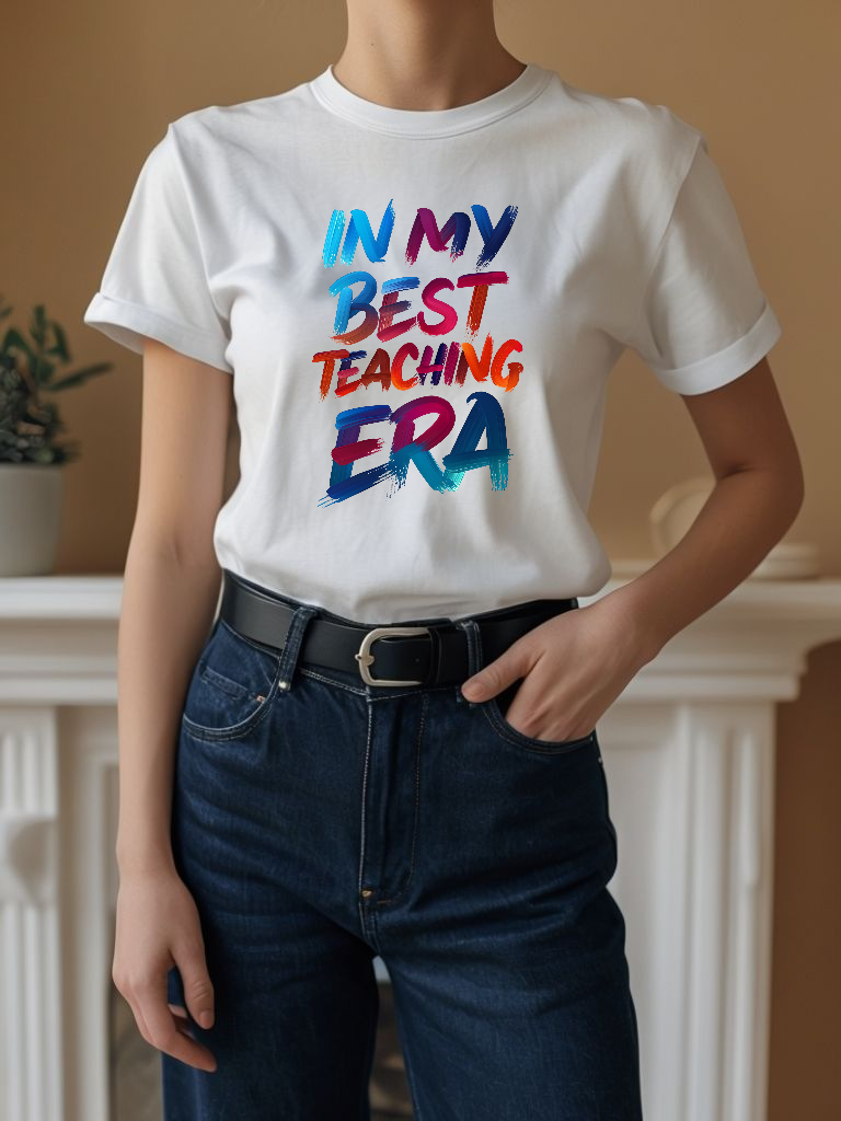 In My Teaching Era Teacher T Shirt