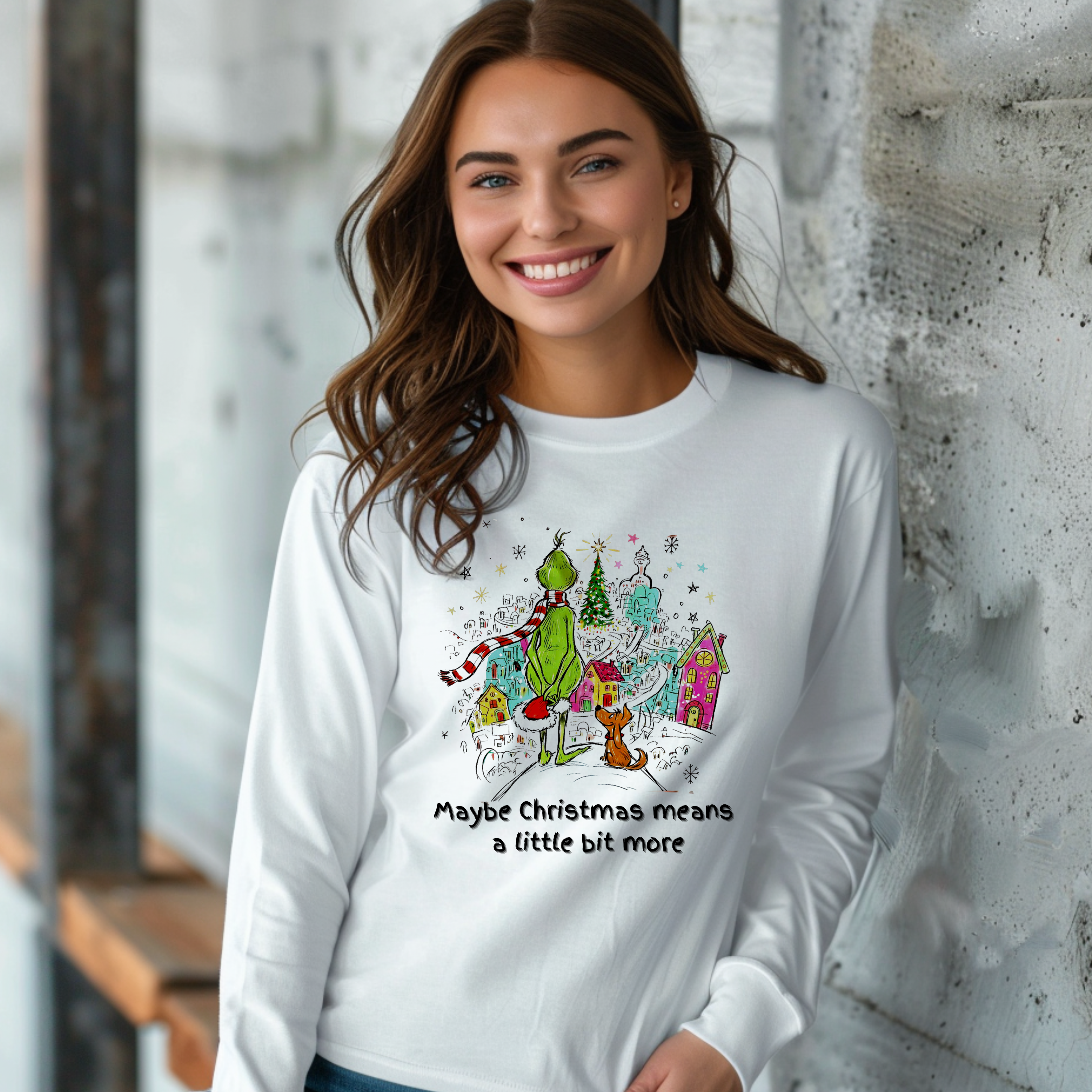 Grinch Christmas Maybe Christmas Means A little bit more