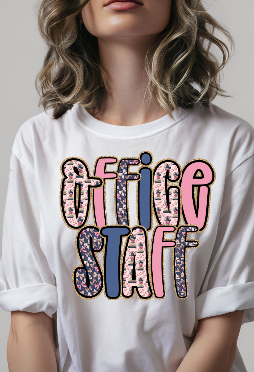 Office Staff Teacher Tshirt