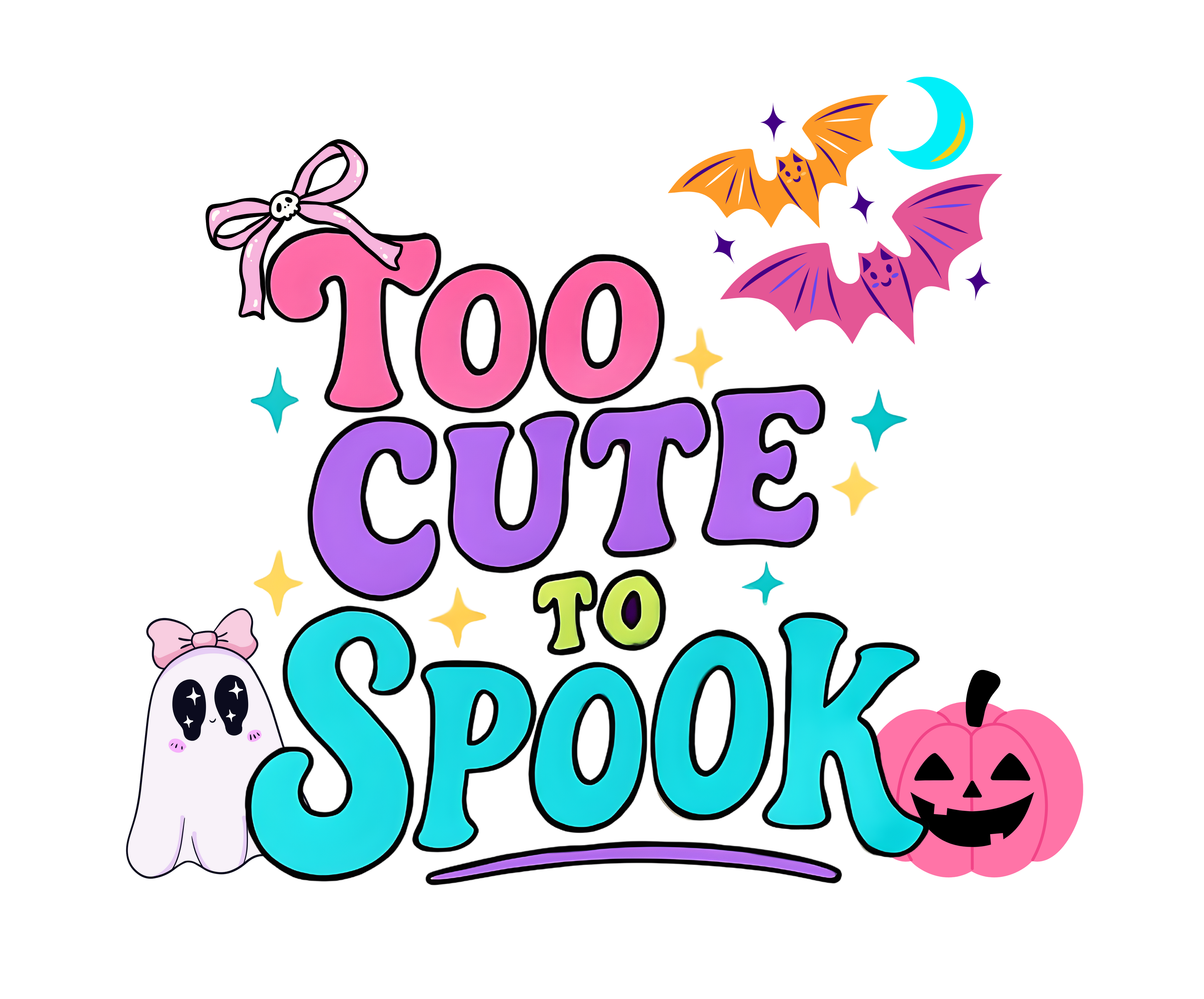 Too Cute to Spook Halloween Spooky shirt
